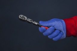 Трещотка телескопическая шарнирная на 1/4" с 72 зубами CS-T.14.60.72TC 