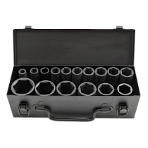 CS122316 Набор длинных ударных головок 1/2"  10-36 мм.